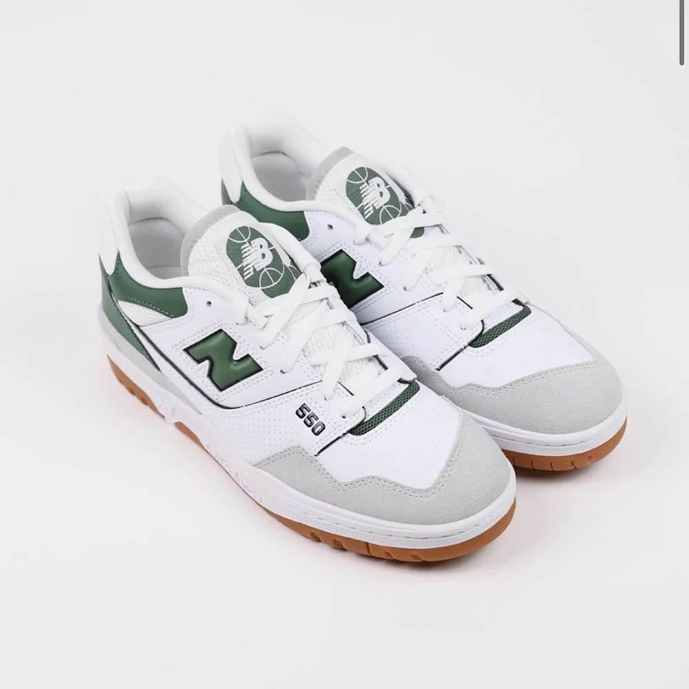 New Balance 550 White / Nori Sneakers